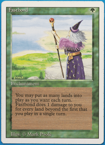Fastbond Revised PLD (Rare Reserved List MTG Magic Card) (ID# 497568) ABUGames - Picture 1 of 2