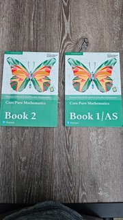 Pearson Edexcel A Level Further Maths Core Pure Mathematics Book 1 and 2