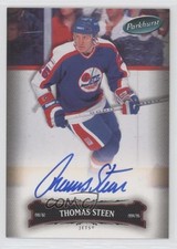 2006-07 Upper Deck Parkhurst Auto Thomas Steen #123 Auto 2d8