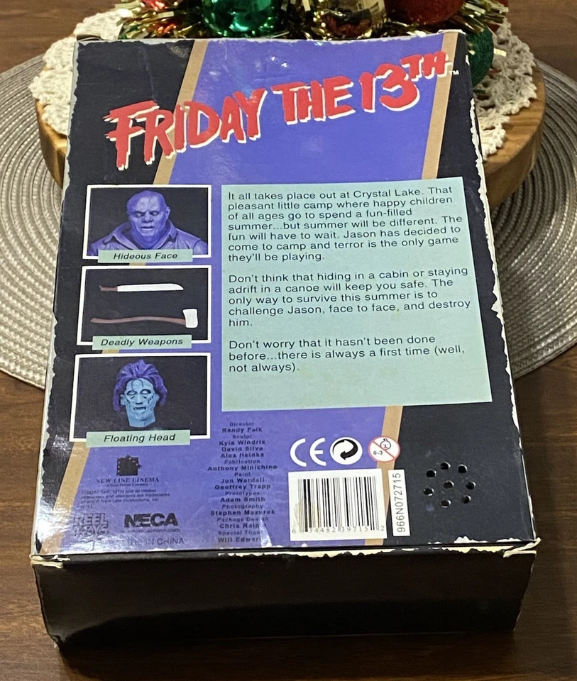 2015 NECA Friday The 13th MISB 7" Ultimate Jason Figura Videojuego Carrete Juguetes Foto 2 de 4