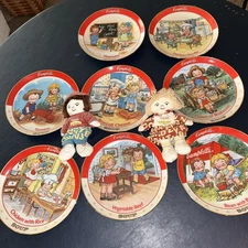 Campbell's Soup Kids Numbered Collector Plates 1993 by the Danbury Mint Set of 8