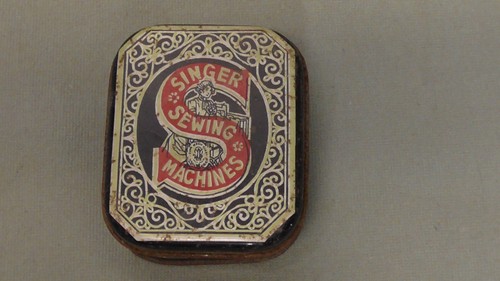 Vintage Singer Sewing Machines Tin full never used