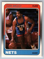 1988-89 Fleer #78 John Bagley New Jersey Nets