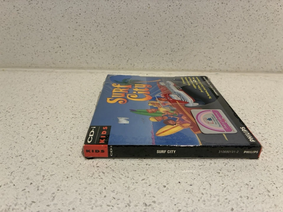 Surf City (Philips CD-i) *COMPLETE W/ SLIP COVER & MANUAL -Sealed, New - Image 4 of 4