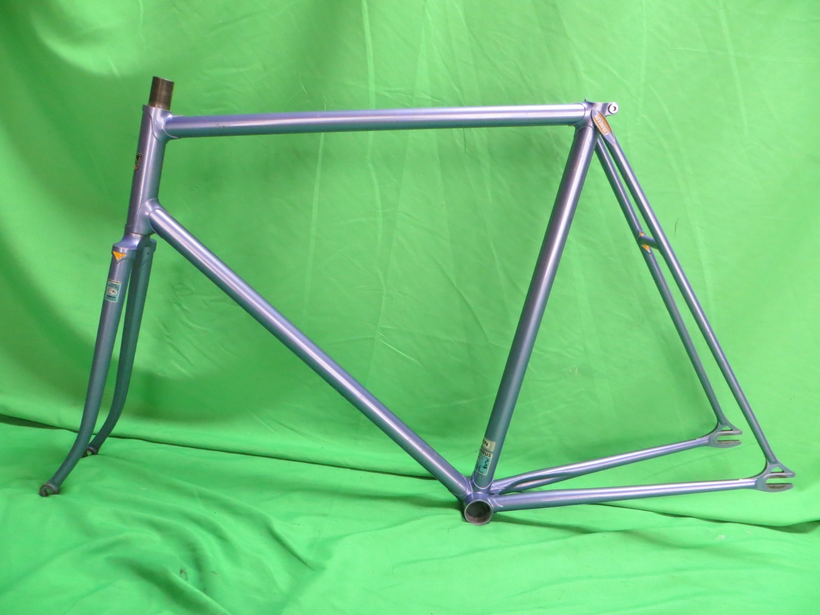 Eimei NJS Approved Keirin Frame Track Bike Fixed Gear  56.5cm Columbus Genius