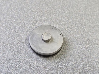 NICE USED ORIGINAL GENUINE PORSCHE 911 912 LOBRO AXLE FLANGE DUST COVER 65-67 #3