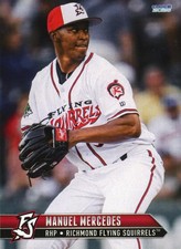 MANUEL MERCEDES 2025 Choice Richmond Flying Squirrels #25 Dominican Giants🔥