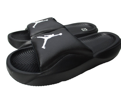 Nike Air Jordan Franchise Slides Sandals Black White Mens Sz  display picture 1