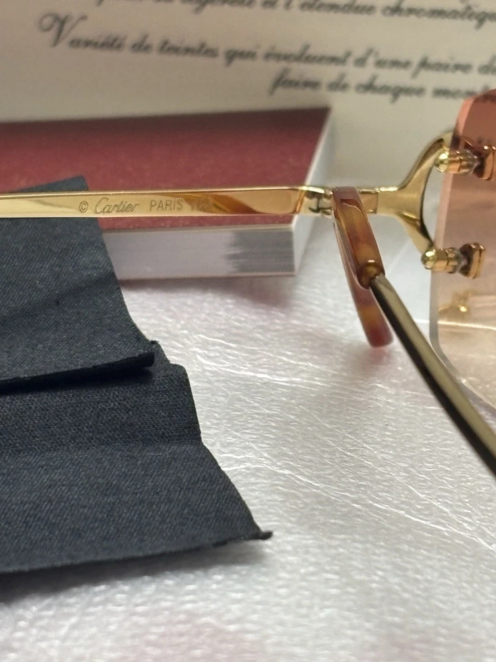 Cartier Big C Oro Rosa (CT00920) con Caja y Accesorios Recibo Y Documentos Foto 3 de 4