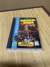 Surgical Strike-Sega CD - Complete CIB - W/Manual, Case & Game