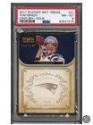 TOM BRADY 2011 PLAYOFF NATIONAL TREASURES CENTURY GOLD /10 SSP #91 PSA 8 Q4244