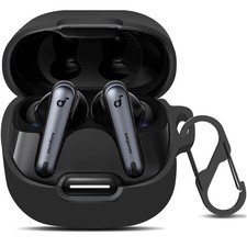 LDSXAY Compatible with Anker Soundcore Liberty 4 NC, Black