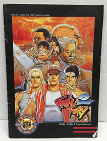 Fatal Fury 2 NEO GEO AES Fighting REPRINTED ART Neogeo US VERSION Tested WORKING