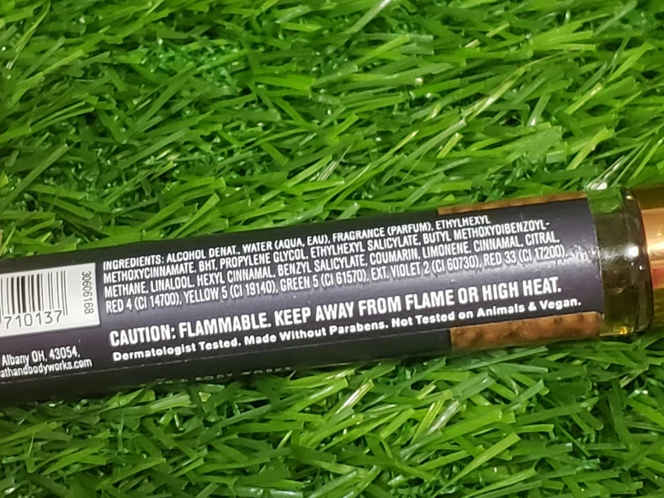 Bath & Body Works - MIDNIGHT - ÁMBAR BRILLO - Perfume - Tamaño de viaje - 7 ml/.23 oz Foto 3 de 3