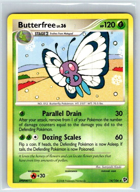 Butterfree 14/106 Great Encounters NM