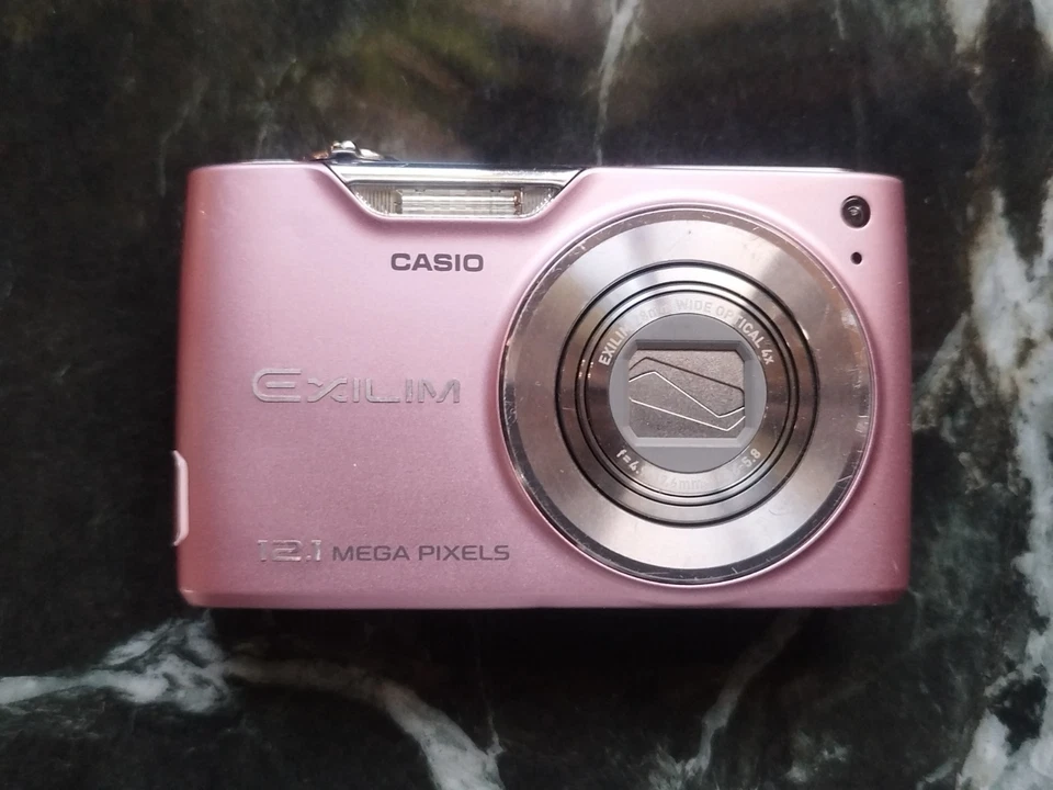 Pink Casio EXILIM EX-Z450 CCD Sensor 2009 schöner Zustand Digicam Kompaktkamera - Bild 2 von 4
