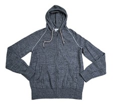 Gap Men's Medium Knit Hoodie Full Zip Sweatshirt Gray Spring Jacket