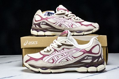 1203A788-100 AS*CS Gel-NYC Cream Sweet Pink Men's Athletic Shoes Size 4-11