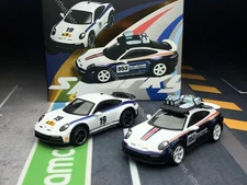 Sparky 1/64 Porsche 911 Dakar 992 Rally Design Package 1974 Two Car Limited Edit