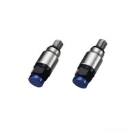 Gabel EntlüFtungsventil, Blau, 2 StüCk, Showa, Kayaba FüR Yamaha YZ 250 F 4T 200