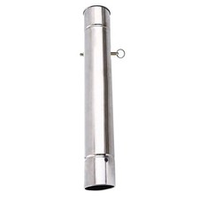 Stovepipe with Damper Windproof Stainless Steel for Vent Heat Resistant