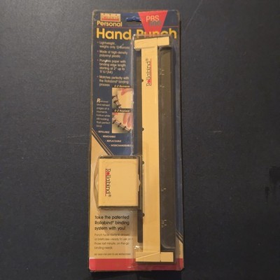 Rollabind Hand Punch PBS 500 Portable Book Binding Journal Album 