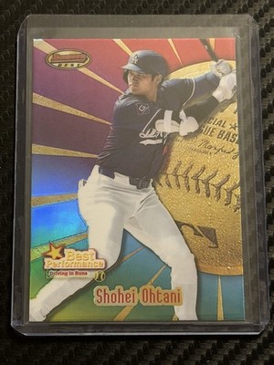 Shohei Ohtani - 2025 Bowman's Best #BP-21 Best Performance LA Dodgers Refractor