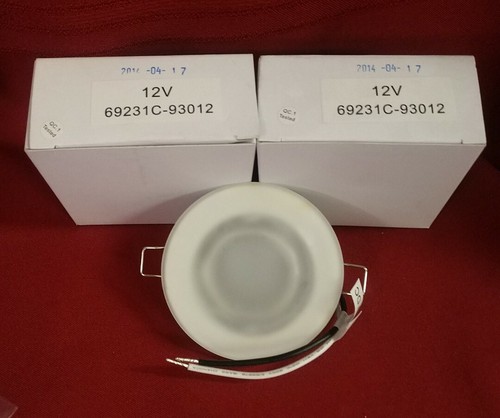 ITC RV 12v LED 3" Puck Recessed Lights (lot of 2) Camper Warm White see pics - Bild 4 von 5