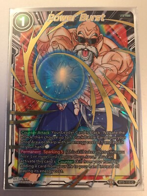 Dragon Ball Super Card Game - BT5-115 C - Power Burst (Mythic Alt Art Foil) *NM*