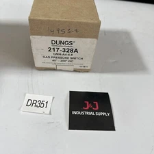 New Dungs Gas Pressure Switch 217-328A 40"-200" WC Warranty 🇺🇸