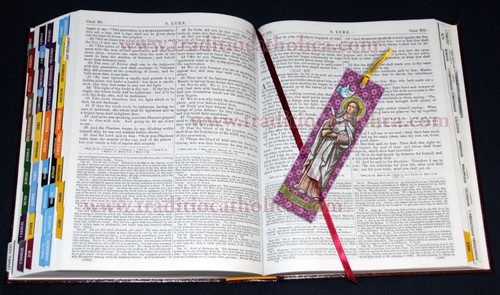 Heilige Teresa von Avila, Schutzpatronin der Krankheit KLAR Durchsichtig & Zitat Lesezeichen - Bild 7 von 8