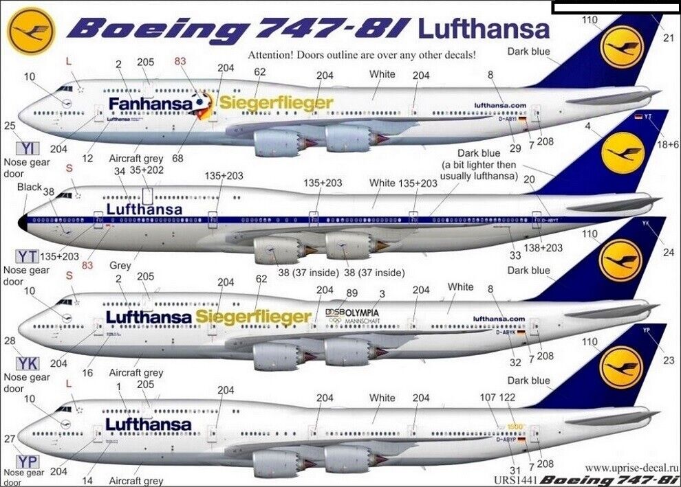 Lufthansa Logo Color - Decals by Ronskys66, Community