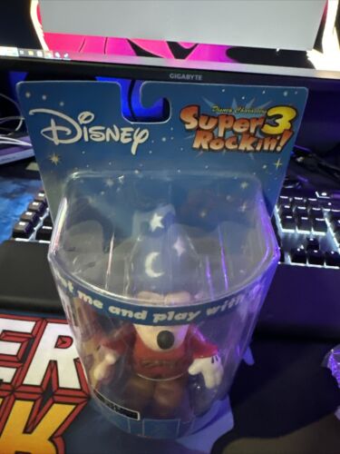 Vintage Disney Super Rockin 3 Sorcerer Mickey- Very Hard To Find - Picture 2 of 5