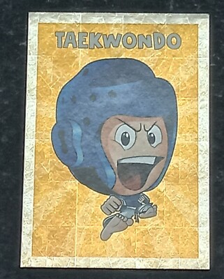 ESSELUNGA FIGURINE STICKER SUPER CHAMPS TOKYO 2020 - 150 TAEKWONDO