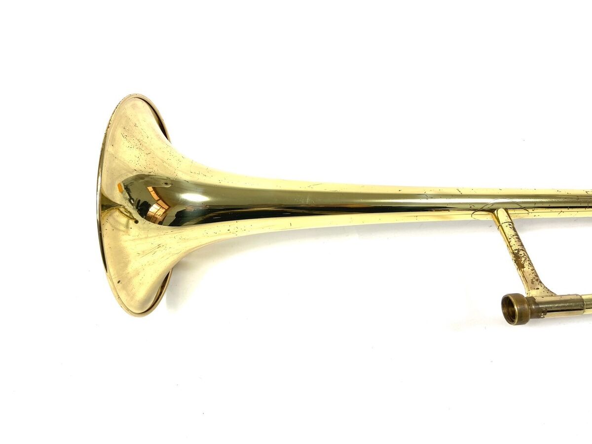 YAMAHA YSL-252 Trombone Musical instrument Tested Vintage YAMAHA YSL-252 Trombone Musical instrument Tested Vintage