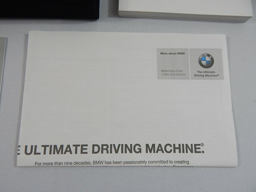 2017 BMW 4 Series Coupe 428i 435i xDrive OEM Owner's Manual Set - Picture 6 of 10