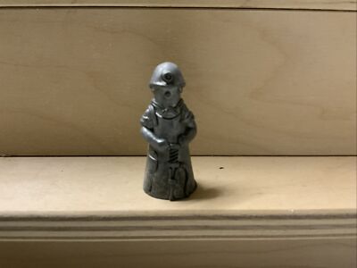 Metallfigur Fingerhut Miniaturen Berufe Bauarbeiter 1987 Eisen Üei
