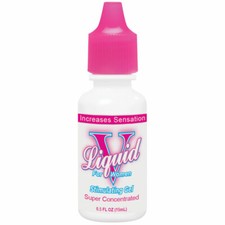 LIQUID V FOR WOMEN STIMULATING GEL AMPLIFIES FEMALE PLEASURE 0.5 oz Bigger Size