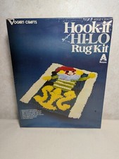 Vogart Crafts Vintage Hook-it Hi-Lo Rug Kit Style No. 4602-Clown