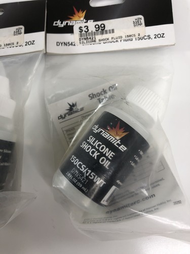 Lot of 2 NEW Dynamite DYN5421 Silicone Shock Fluid/Shock Oil 150CS 2oz - Picture 2 of 3