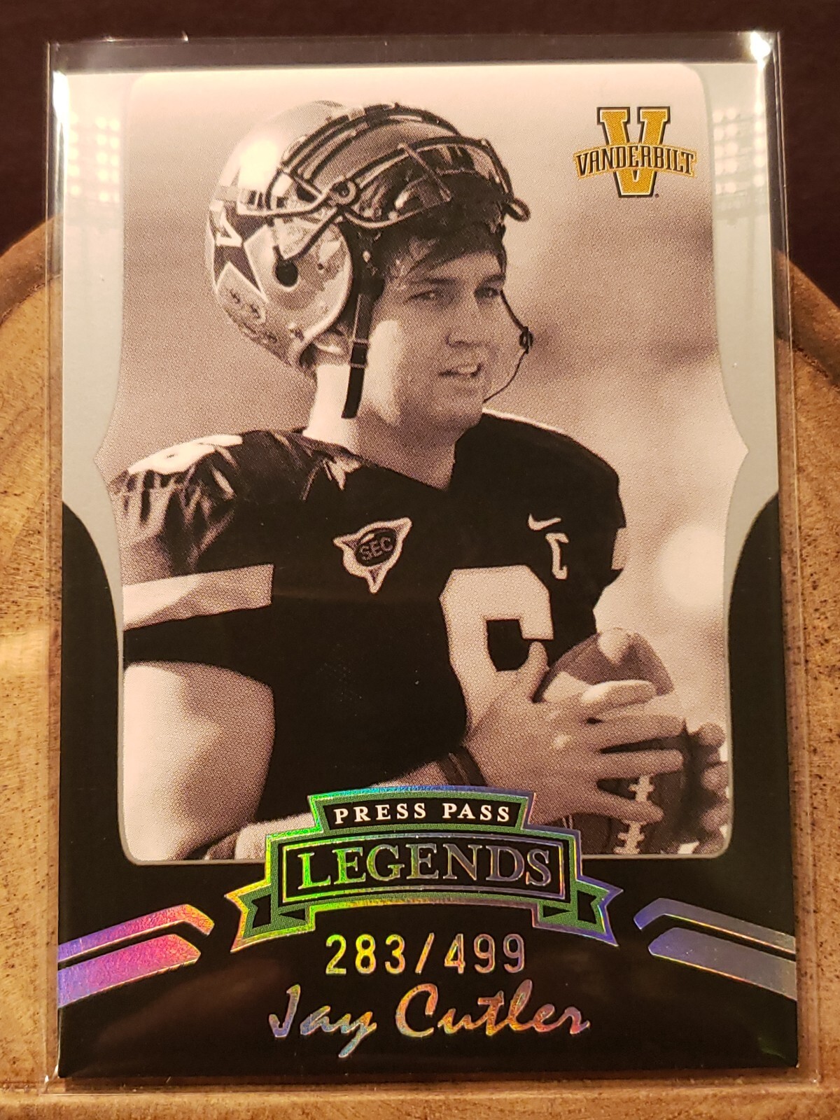 Jay Cutler Press Pass Legends #S51 Silver