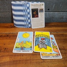 The Rider Tarot Deck Cards Arthur Edward Waite Pamela Colman Smith Tarot