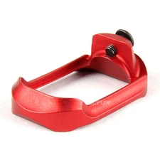 RED Anodized Aluminum Magwell Fits GlockGEN 3-4 19/23/32/38