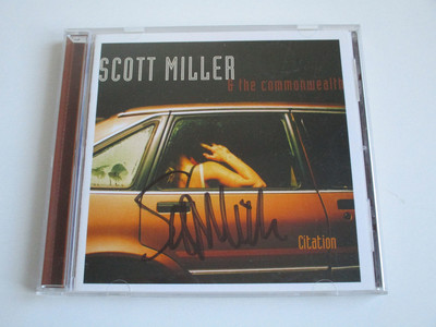 SELTENE HANDSIGNIERTE CD - SCOTT MILLER AND THE COMMONWEALTH - ZITAT (2006)