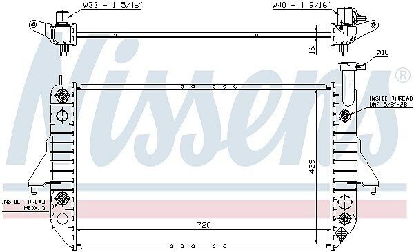NISSENS Kühler, Motorkühlung für CHEVROLET | eBay
