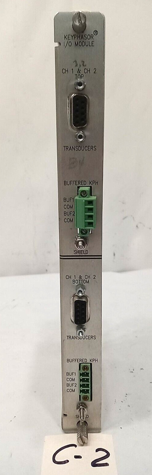 Bently Nevada 3500/25  126648-01  Keyphasor I/O Module  External Terminations