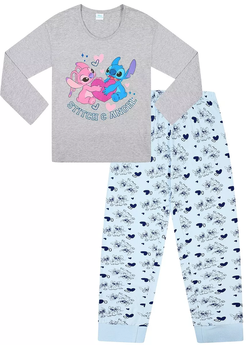 Disney Femme Pyjama Tout-En-Un Lilo Stitch Vêtements De Nuit