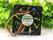 SUNON KDE1206PFV1 DC12V 1.4W 60 60 10MM 3-Pin Silent Cooling Fan