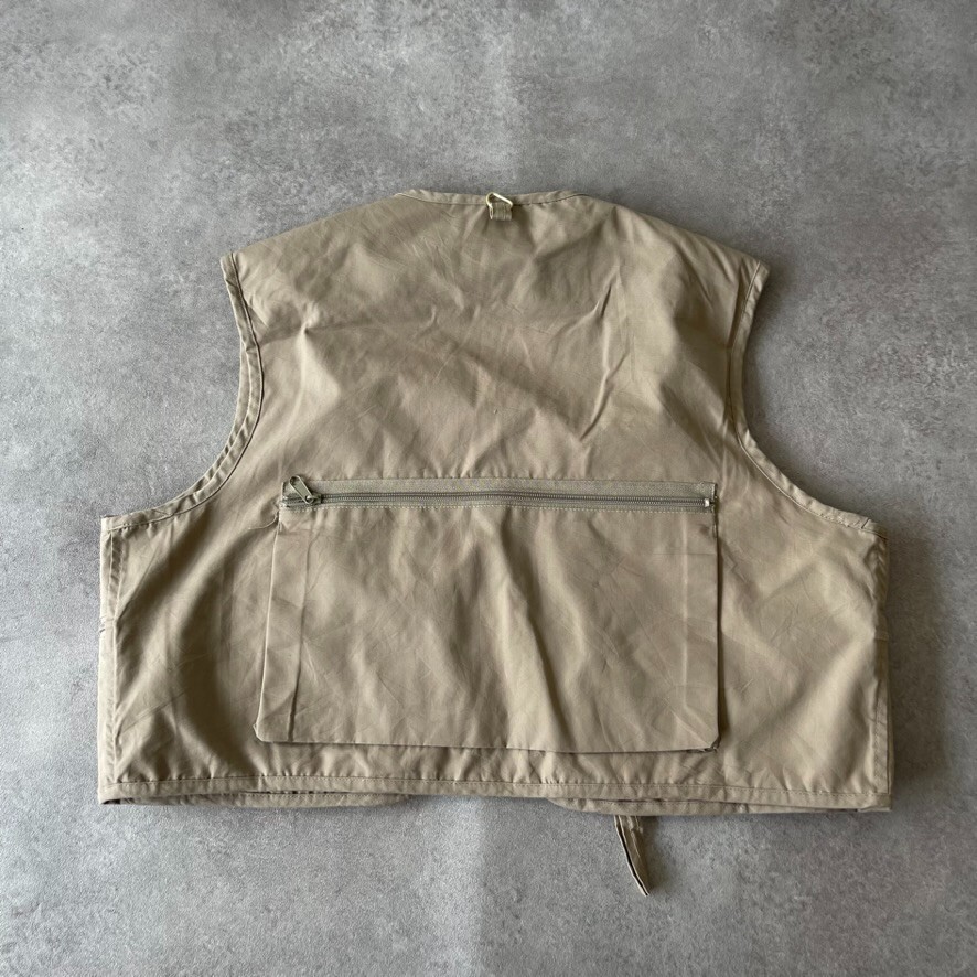 Camel USA Hunting Gilet Mens Small Joes Club Hiking Fishing Vest, Beige image 2