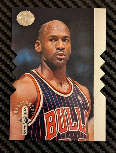 Michael Jordan 1995-96 Upper Deck SP Championship Shots Silver Die-Cut #S16